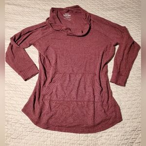 Old Navy Red Cowl Neck Sweater